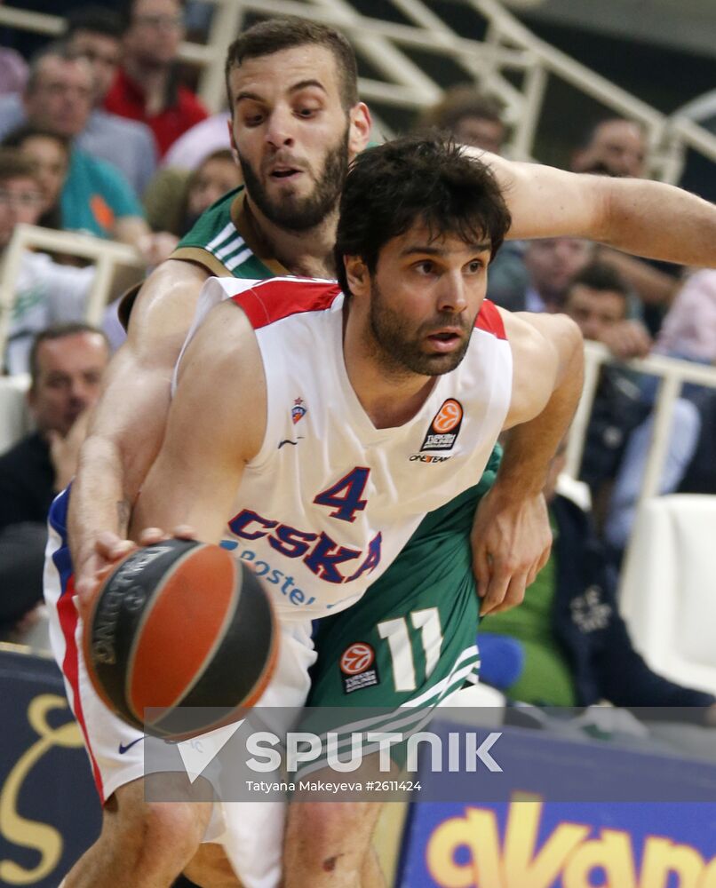 Euroleague Basketball. Panathinaikos vs. CSKA