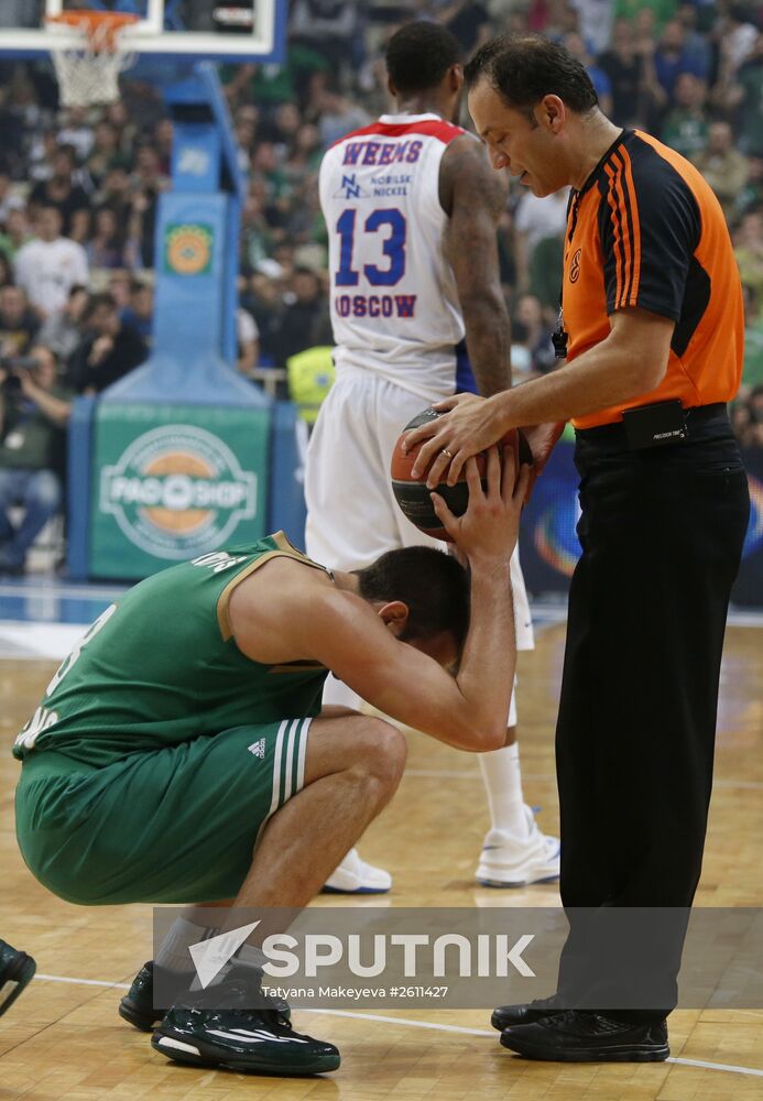 Euroleague Basketball. Panathinaikos vs. CSKA
