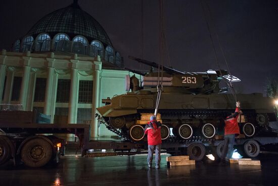 Russian military equipment to be dislpayed at National Exhibition of Economic Achievements