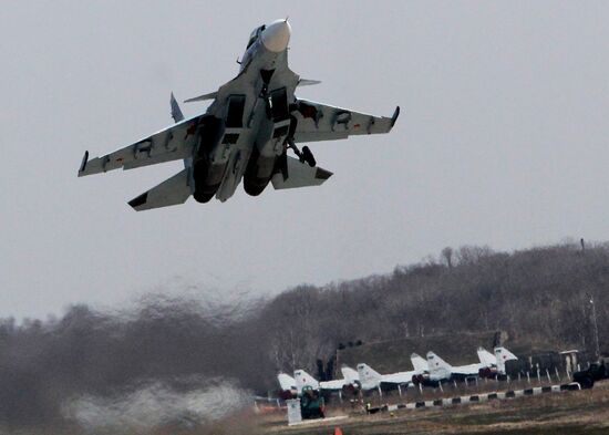 Competitions involving pilots of the Eastern Military District