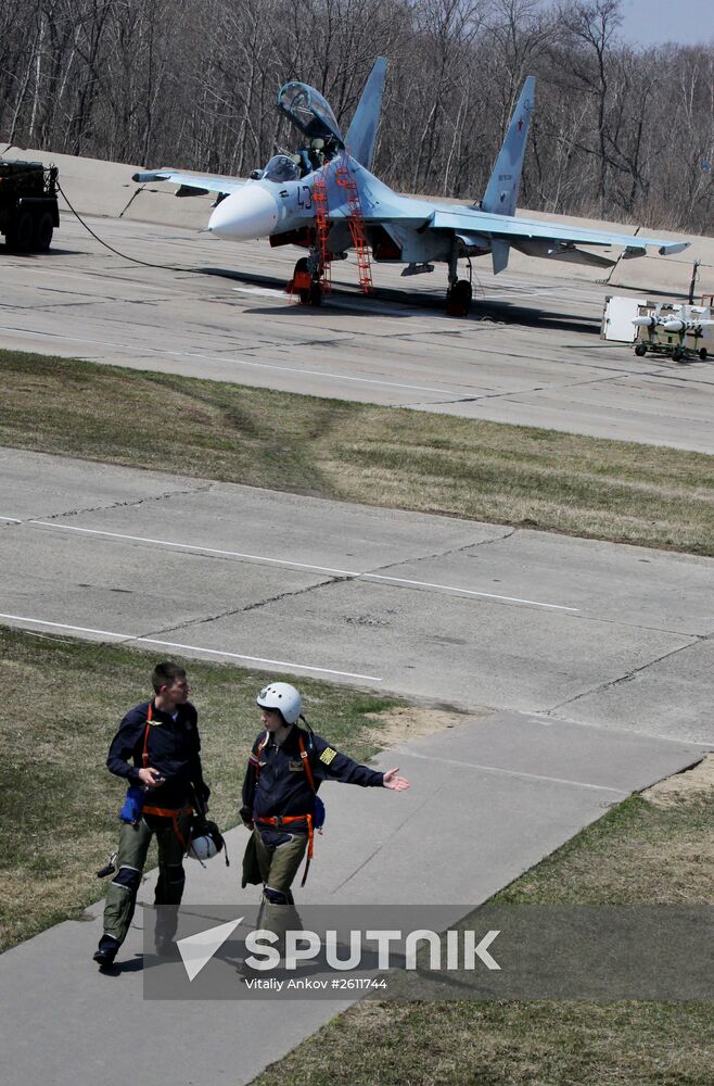 Competitions involving pilots of the Eastern Military District