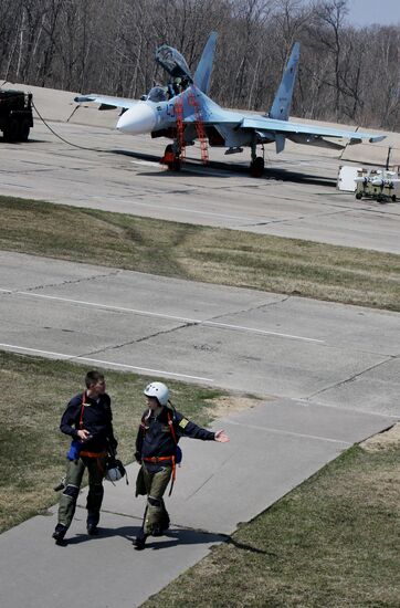 Competitions involving pilots of the Eastern Military District