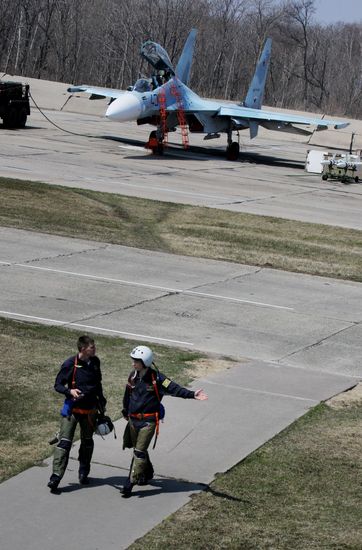 Competitions involving pilots of the Eastern Military District