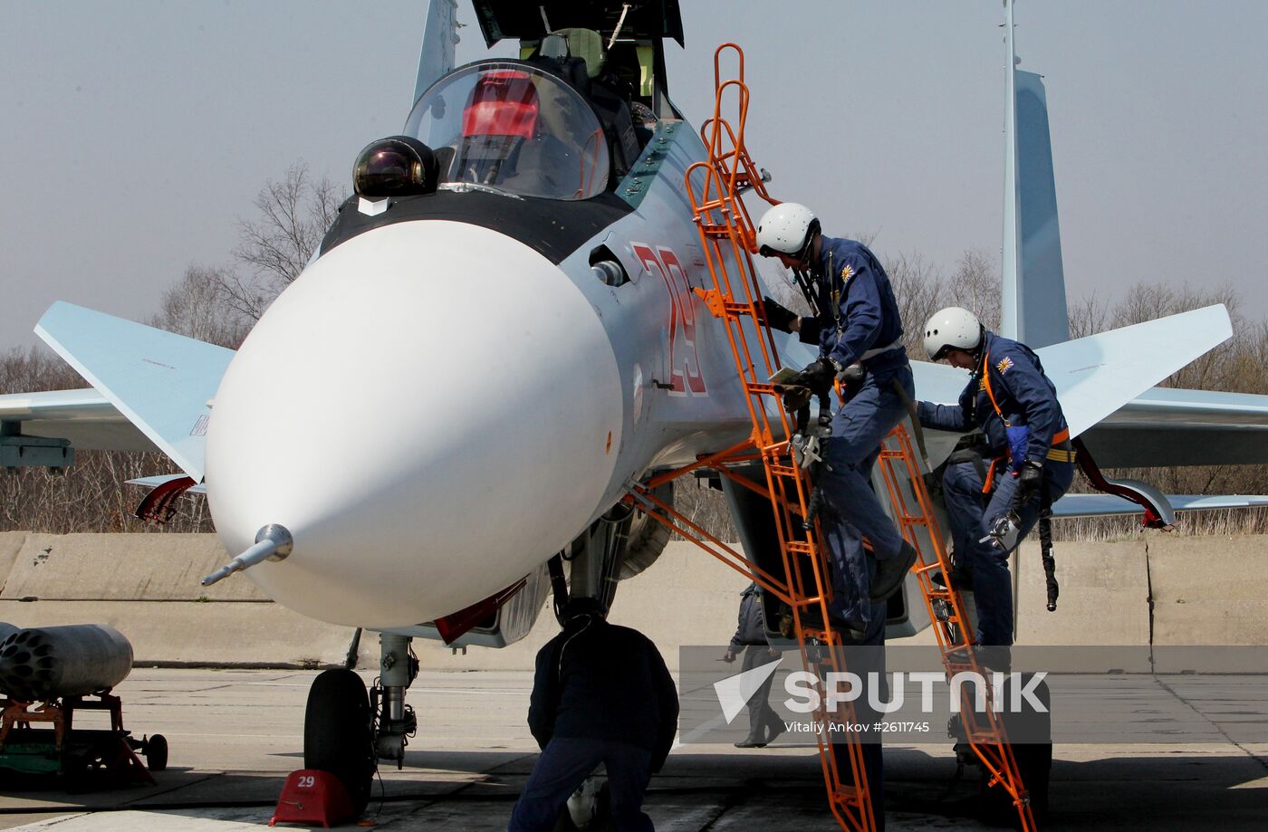 Competitions involving pilots of the Eastern Military District