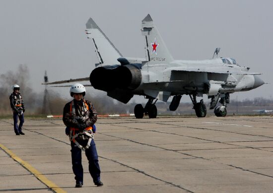 Competitions involving pilots of the Eastern Military District