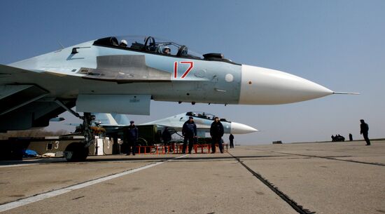Competitions involving pilots of the Eastern Military District