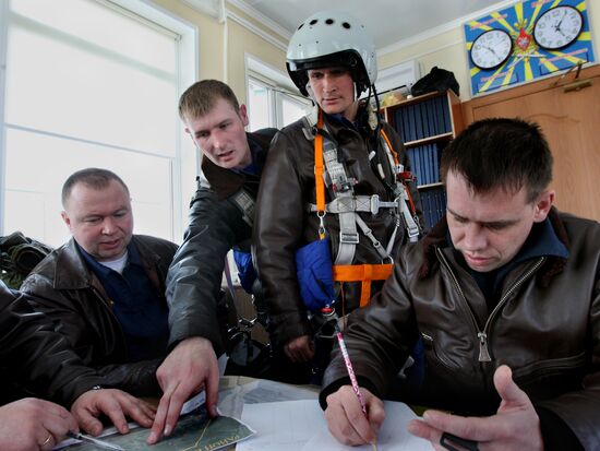 Competitions involving pilots of the Eastern Military District