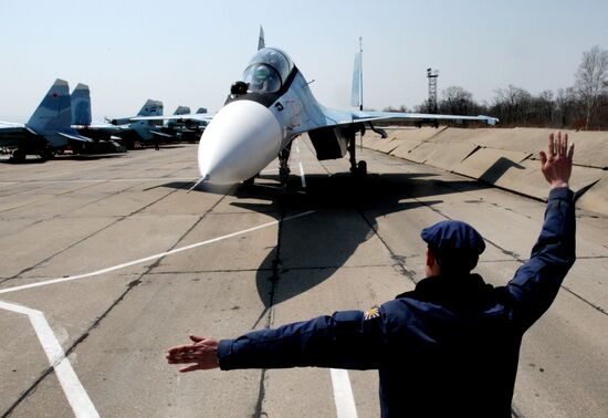 Competitions involving pilots of the Eastern Military District