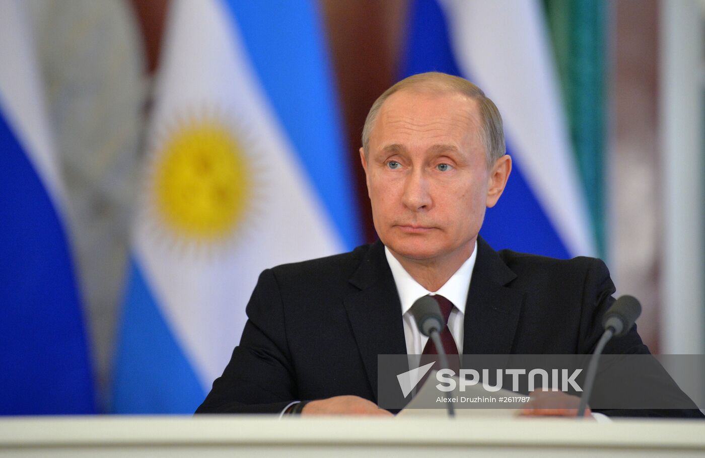 Russian President Vladimir Putin's meeting with President of Argentina Cristina Fernández de Kirchner