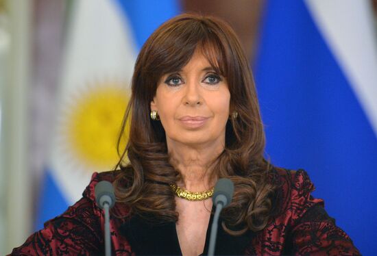 Russian President Vladimir Putin's meeting with President of Argentina Cristina Fernández de Kirchner