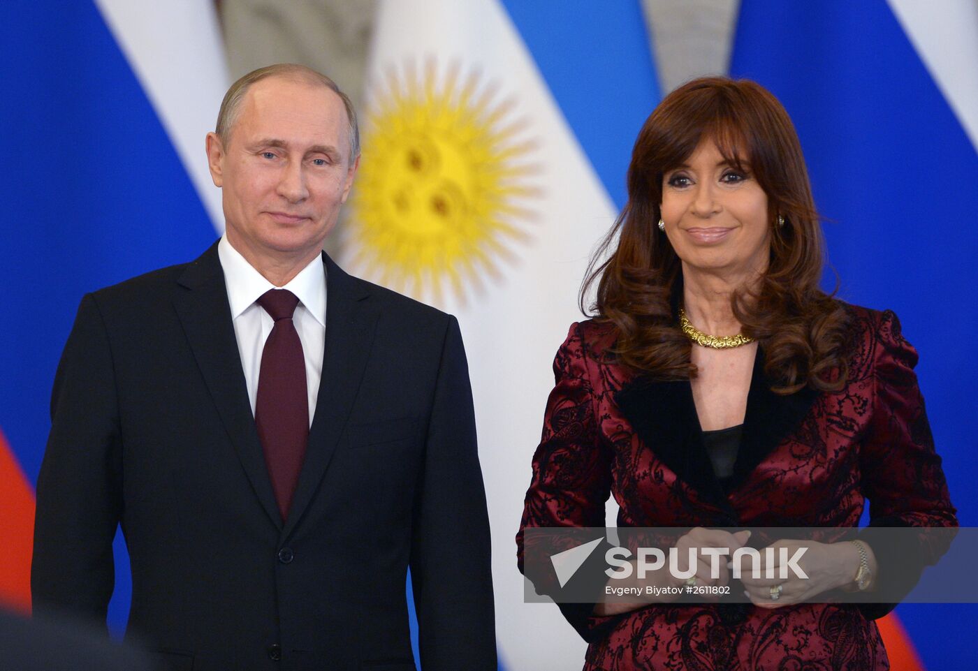 Russian President Vladimir Putin's meeting with President of Argentina Cristina Fernández de Kirchner