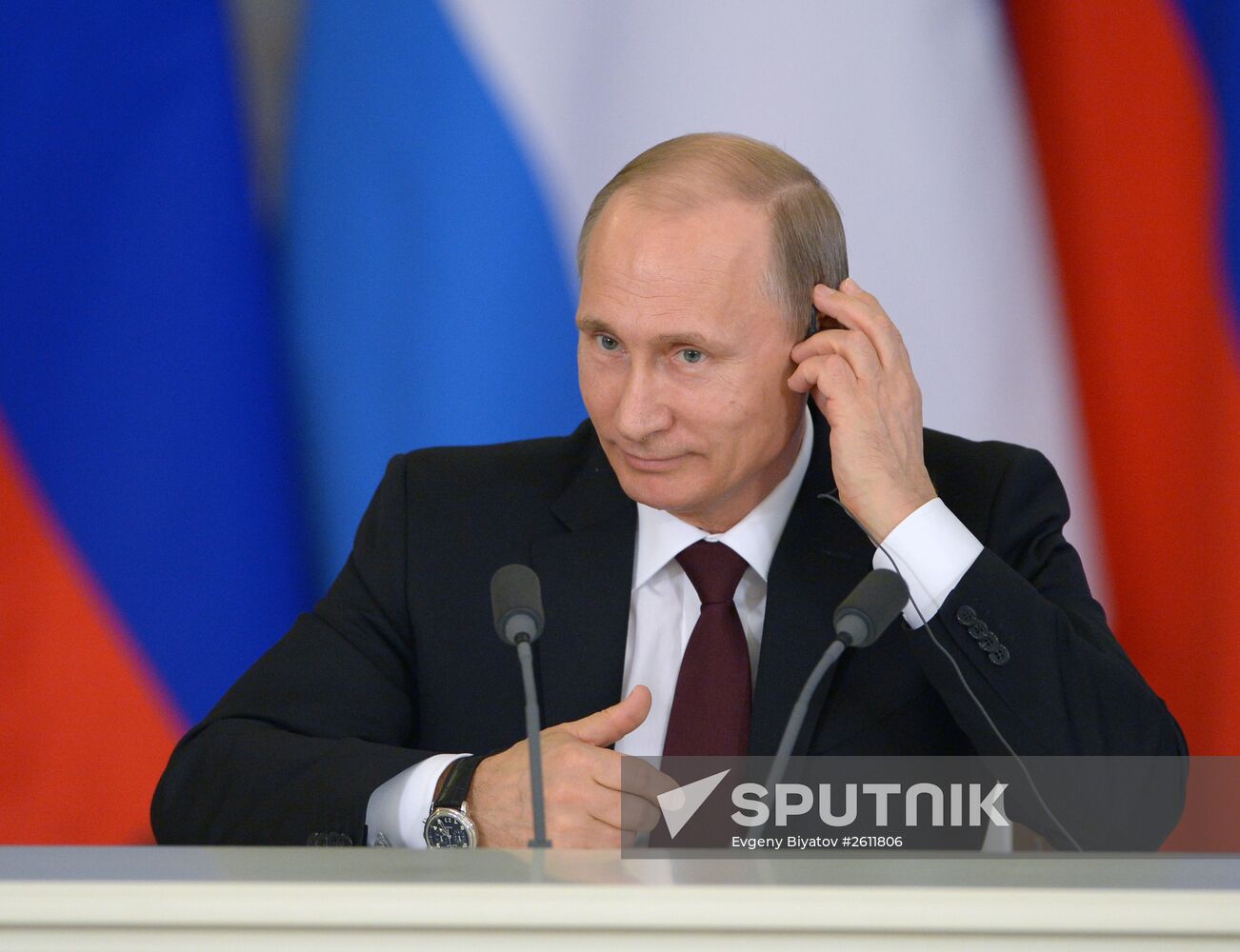 Russian President Vladimir Putin's meeting with President of Argentina Cristina Fernández de Kirchner