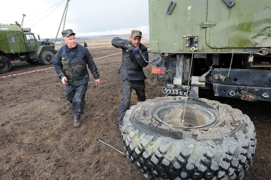 Master of Automobile and Armored Equipment international competition in Chelyabinsk region