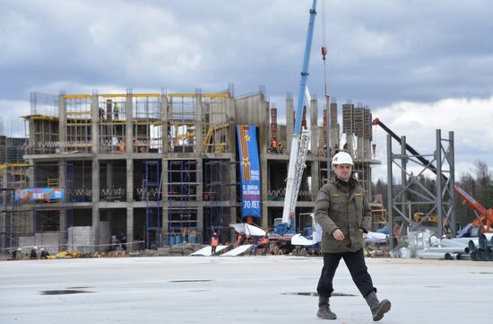 Patriot Park under construction to host Army 2015 Forum
