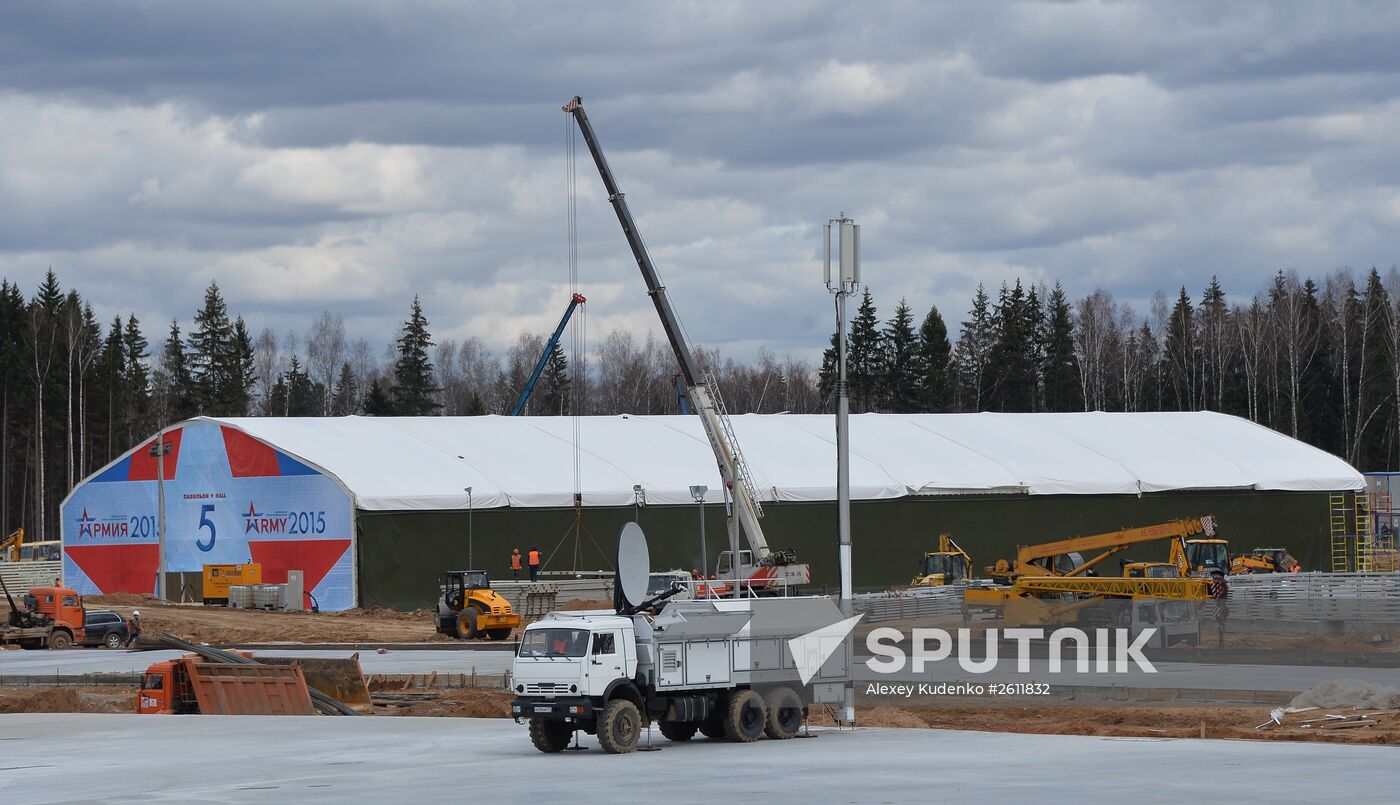 Patriot Park under construction to host Army 2015 Forum