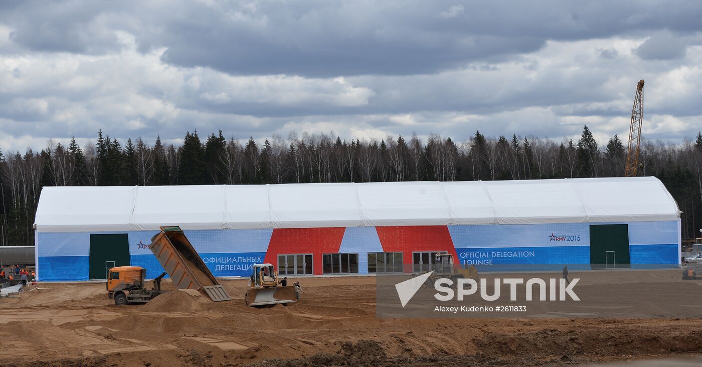 Patriot Park under construction to host Army 2015 Forum