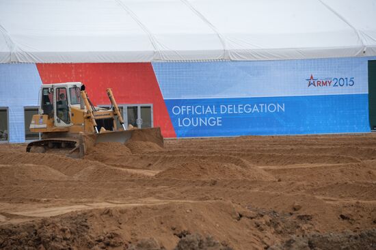 Patriot Park under construction to host Army 2015 Forum