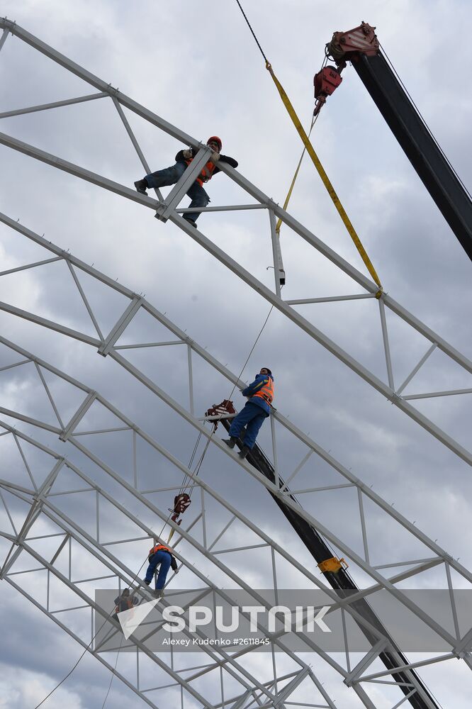 Patriot Park under construction to host Army 2015 FOrum