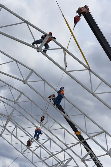 Patriot Park under construction to host Army 2015 FOrum