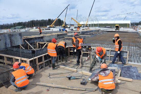Patriot Park under construction to host Army 2015 FOrum