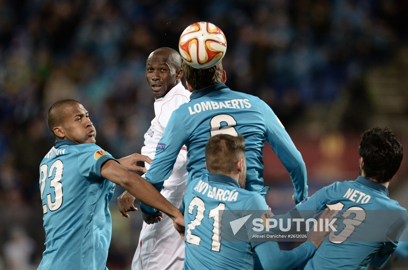 Football. Europa League. Zenit vs. Sevilla