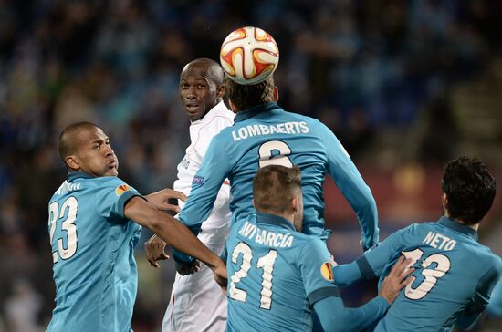Football. Europa League. Zenit vs. Sevilla