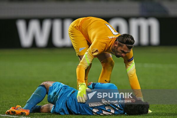 UEFA Europa League. Zenit vs. Sevilla