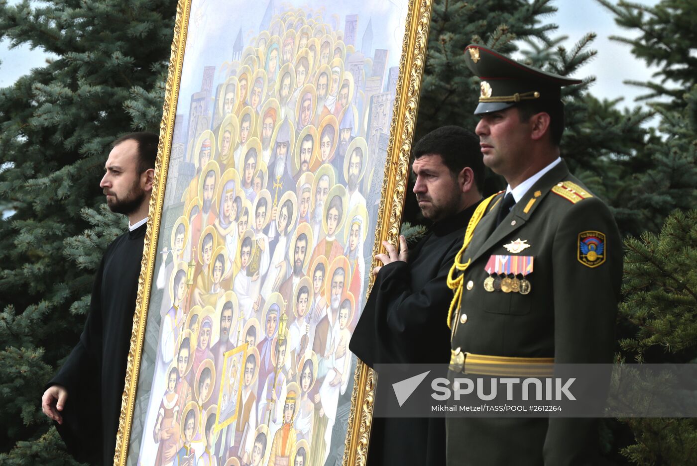 Vladimir Putin visits Armenia
