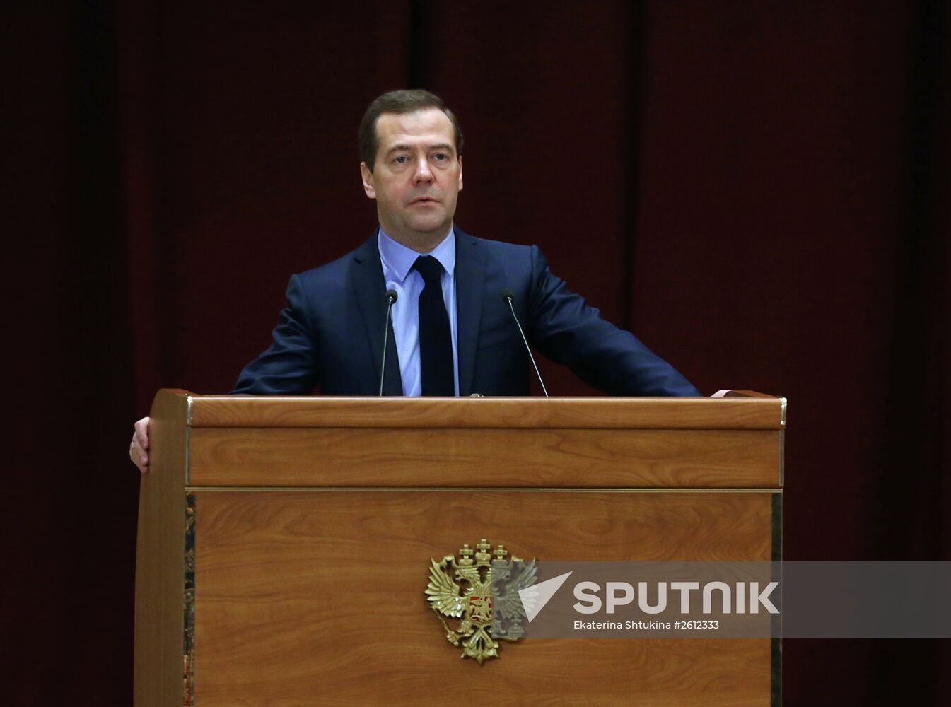 Dmitry Medvedev attends Economics Ministry board meeting