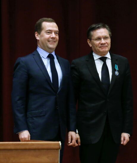 Dmitry Medvedev attends Economics Ministry board meeting