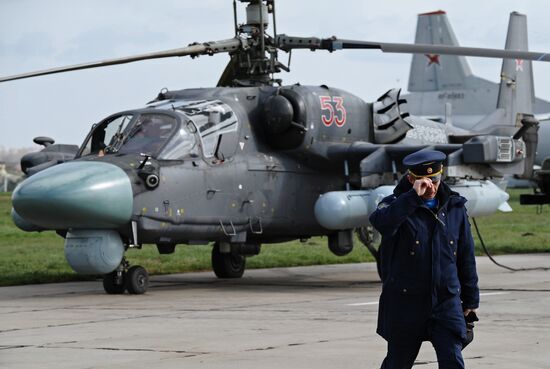 Victory Parade rehearsal in Rostov-on-Don