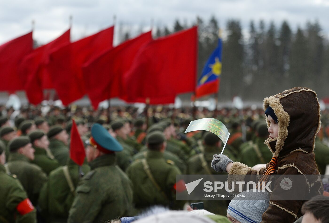 Under the Banner of Victory event in Alabino (23.04.2015)