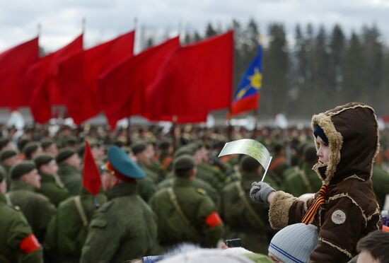 Under the Banner of Victory event in Alabino (23.04.2015)