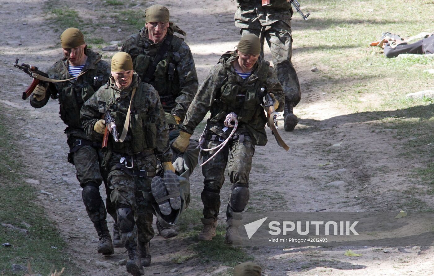 SCO special forces hold military drills in Kyrgyzstan