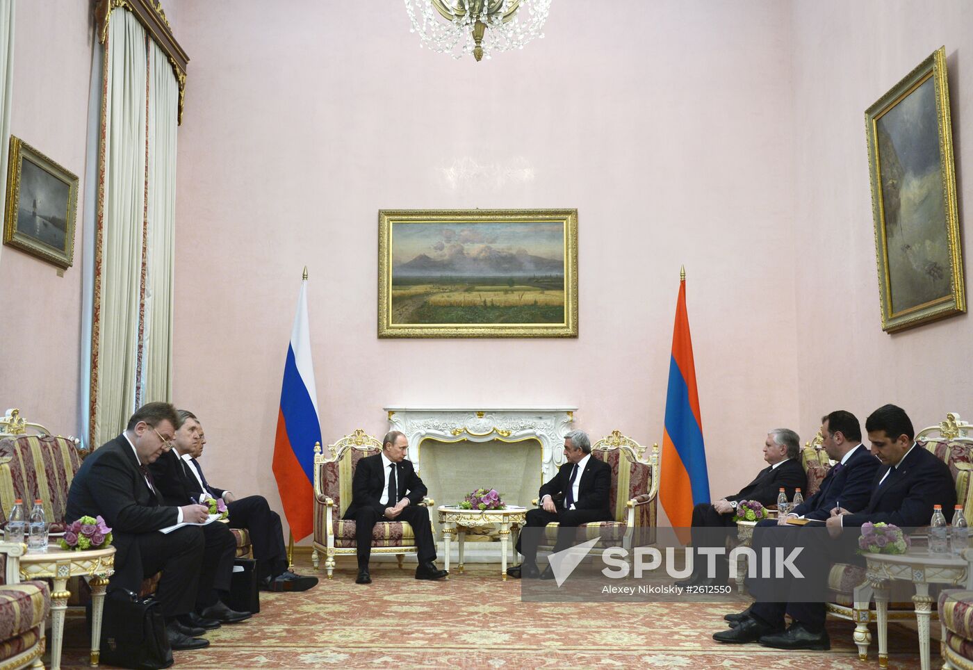 Vladimir Putin visits Armenia