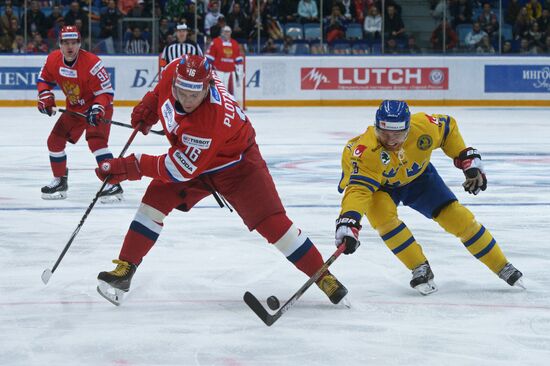 Euro Hockey Tour. Russia vs Sweden