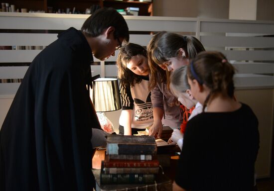 Russian annual reading festival "A Night at the Library-2015"