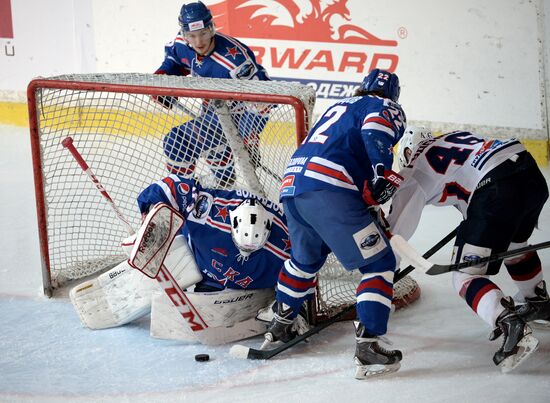 Ice hockey. Junior Hockey League. SKA-1946 vs. Chaika