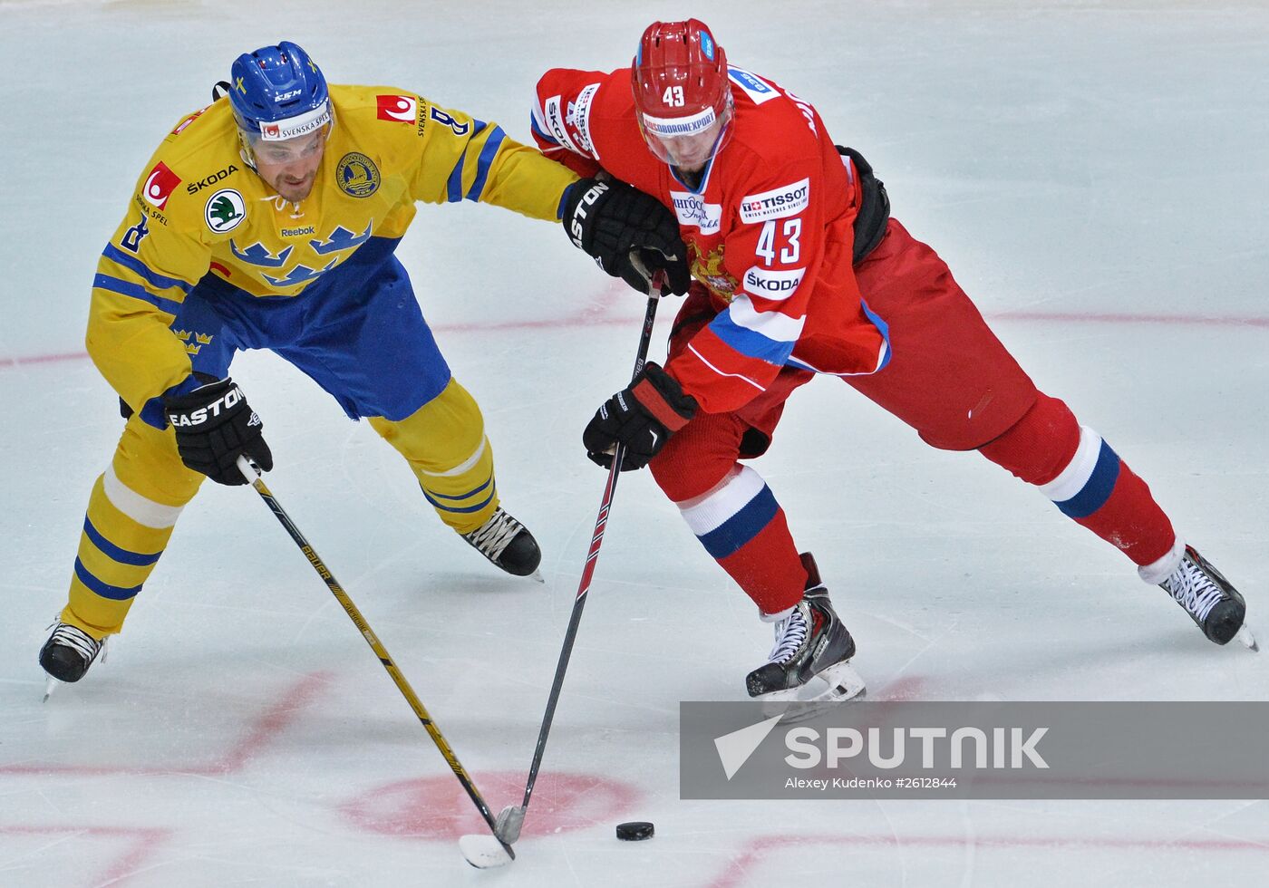 Euro Hockey Tour. Russia vs Sweden