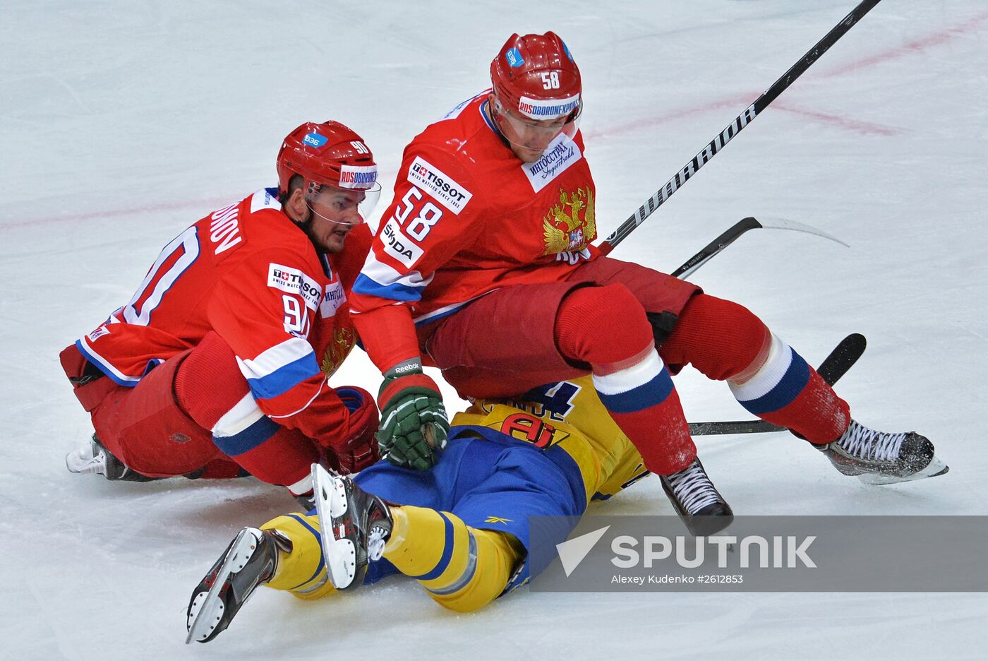 Euro Hockey Tour. Russia vs Sweden