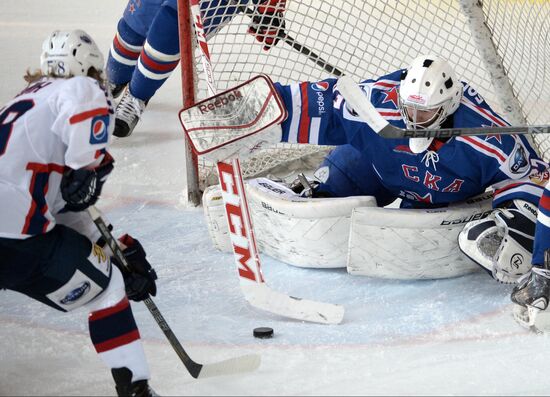 Ice hockey. Junior Hockey League. SKA-1946 vs. Chaika