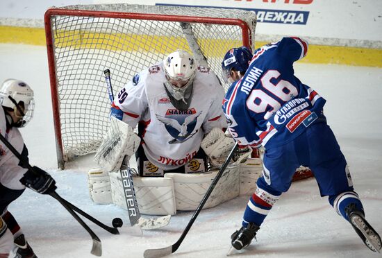 Ice hockey. Junior Hockey League. SKA-1946 vs. Chaika