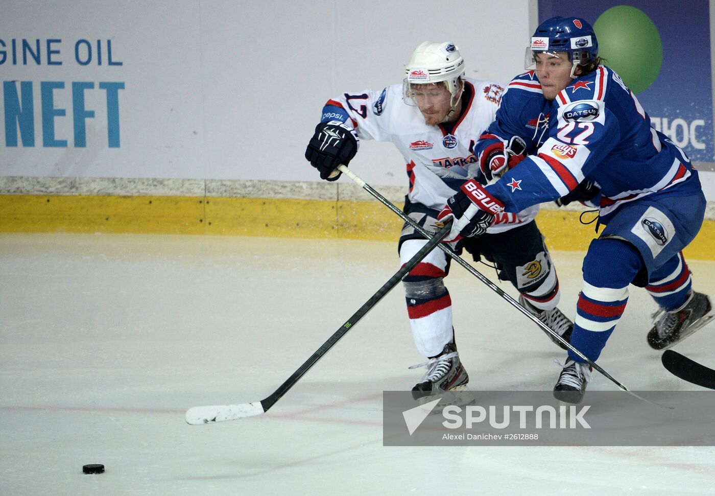 Ice hockey. Junior Hockey League. SKA-1946 vs. Chaika