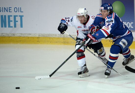 Ice hockey. Junior Hockey League. SKA-1946 vs. Chaika