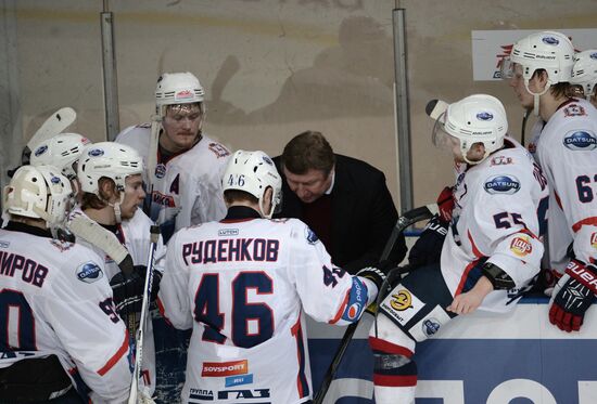 Ice hockey. Junior Hockey League. SKA-1946 vs. Chaika