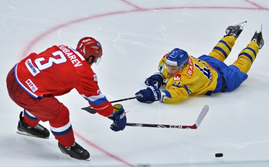 Euro Hockey Tour. Russia vs Sweden