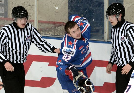 Ice hockey. Junior Hockey League. SKA-1946 vs. Chaika