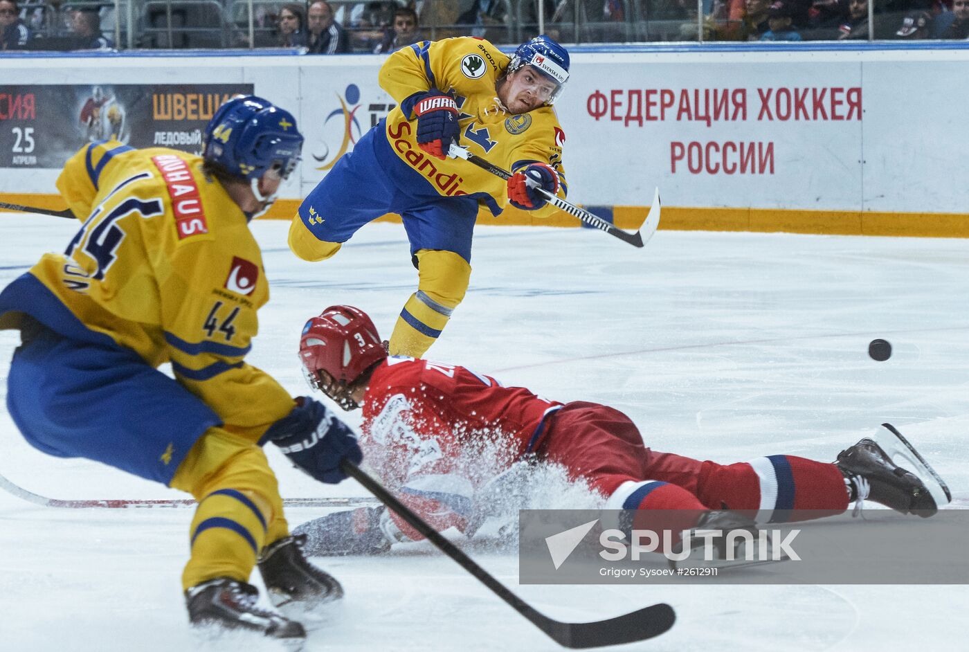 Euro Hockey Tour. Russia vs Sweden