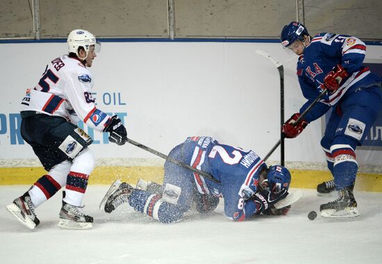 Ice hockey. Junior Hockey League. SKA-1946 vs. Chaika