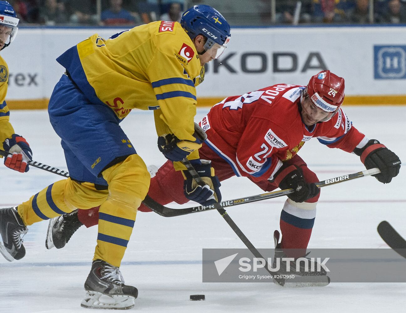 Euro Hockey Tour. Russia vs Sweden